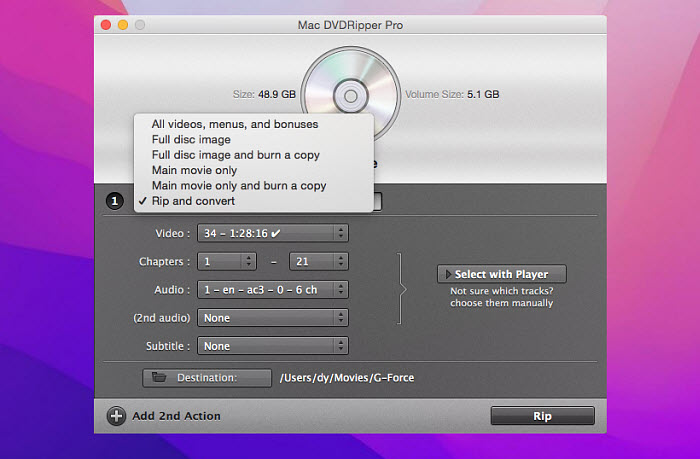 create DVD ISO image Mac